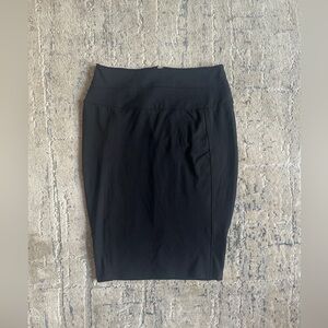 Elegant Black Pencil Skirt